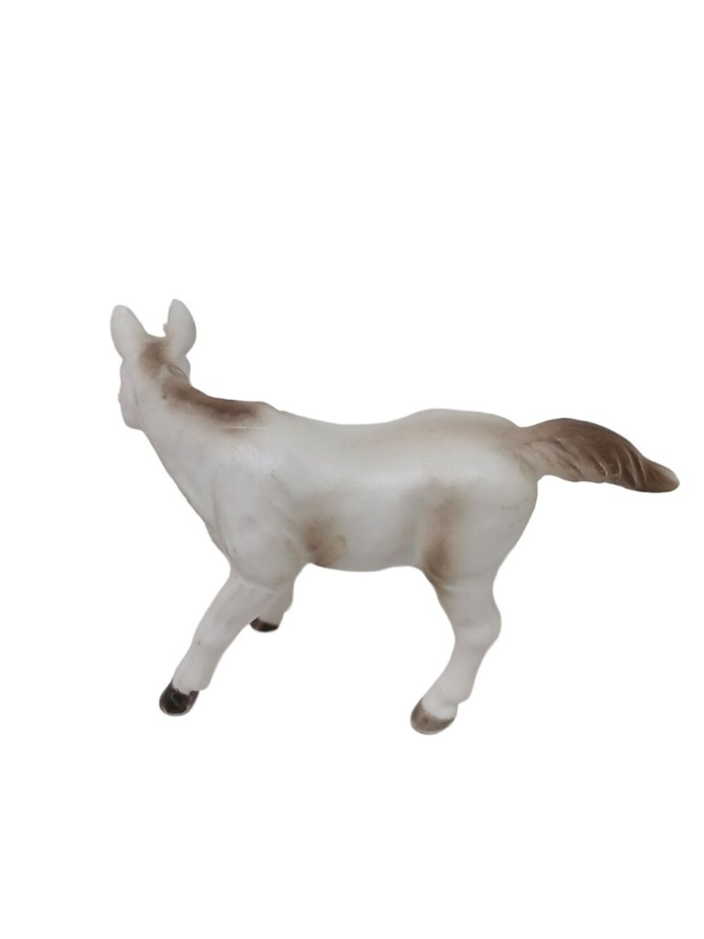 VTG Mare Foal Figurines Japan White & Brown Set of 2 Genuine Bone China #S-3 - Picture 7 of 13